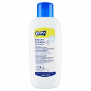 Primo Sapone Liquido Ricarica con note di Muschio Bianco 1000 ml