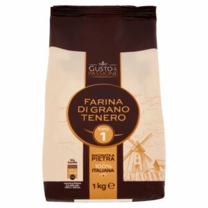 Gusto & Passione Farina di Grano Tenero Tipo 1 1 kg