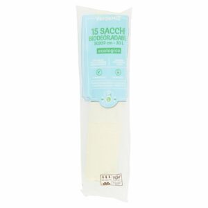 VerdeMio Sacchi Biodegradabili 50×59 cm 30 L ecologico 15 pz