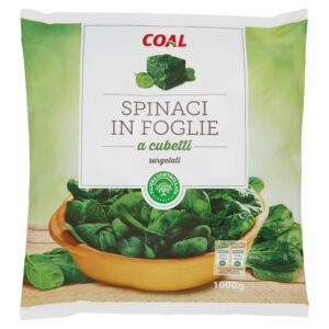 Coal Spinaci in Foglie a cubetti surgelati 1000 g