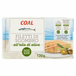 Coal Filetti di Sgombro all’olio di oliva 120 g