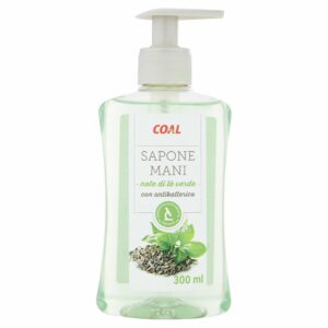 Coal Sapone Mani note di tè verde con antibatterico 300 ml