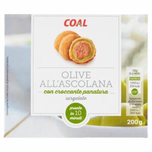 Coal Olive all’Ascolana con croccante panatura surgelate 200 g
