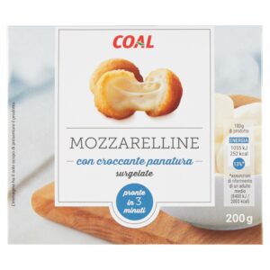 Coal Mozzarelline con croccante panatura surgelate 200 g