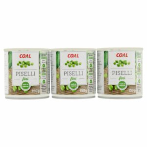 Coal Piselli fini cotti al vapore 3 x 150 g