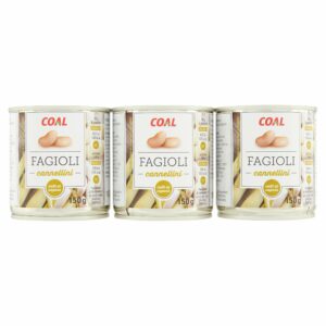 Coal Fagioli cannellini cotti al vapore 3 x 150 g