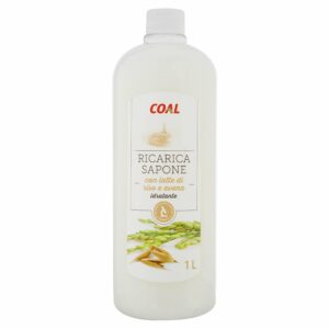 Coal Ricarica Sapone con latte di riso e avena idratante 1 L
