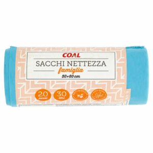 Coal Sacchi Nettezza famiglia 50 x 60 cm 20 pz