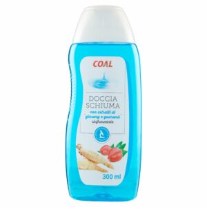 Coal Doccia Schiuma con estratti di ginseng e guaranà rinfrescante 300 ml