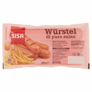 Sisa Würstel di puro suino 250 g
