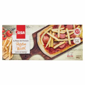 Sisa la Pizza del Fornaio Patatine e Wurstel Surgelata 240 g