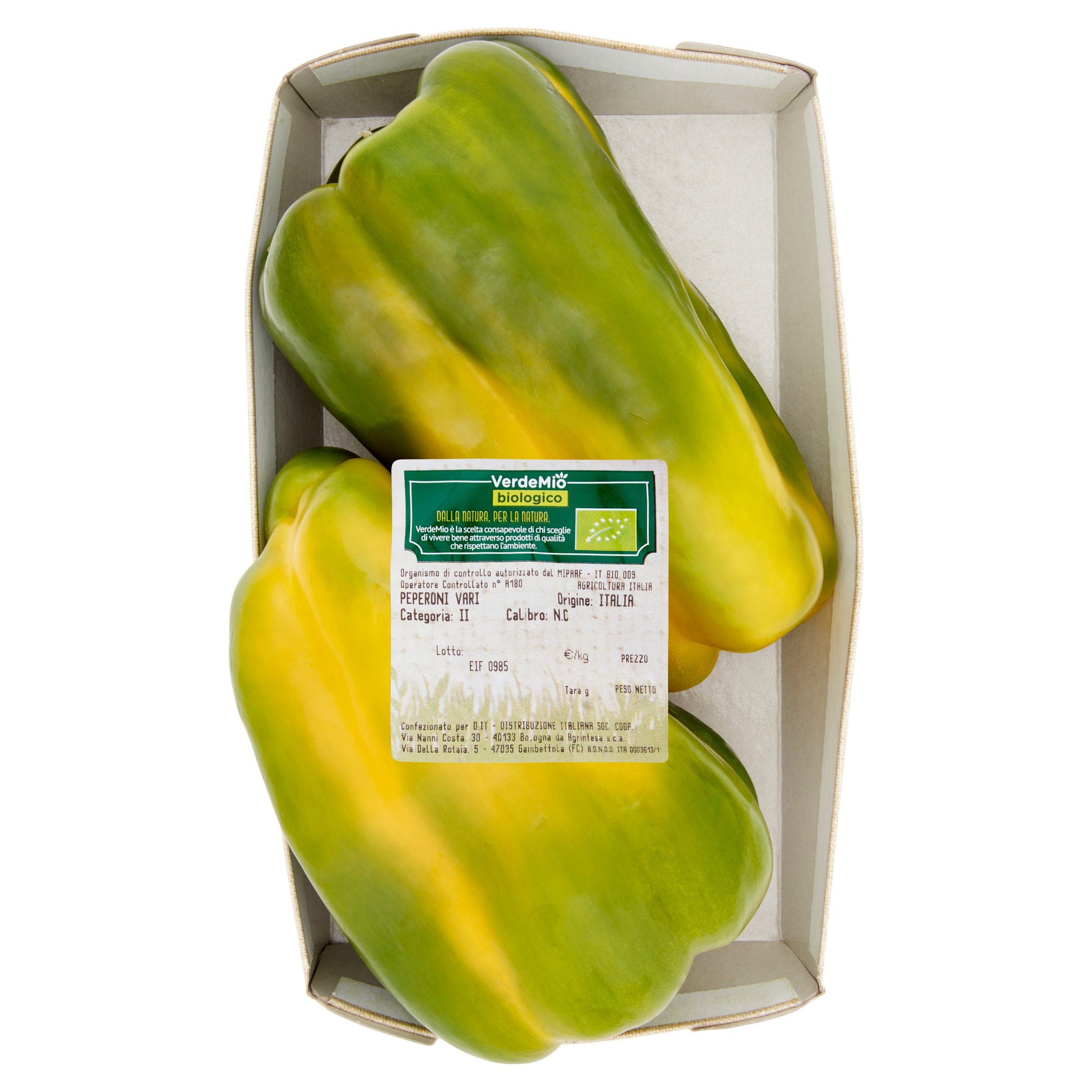 VerdeMio Peperoni Vari biologico