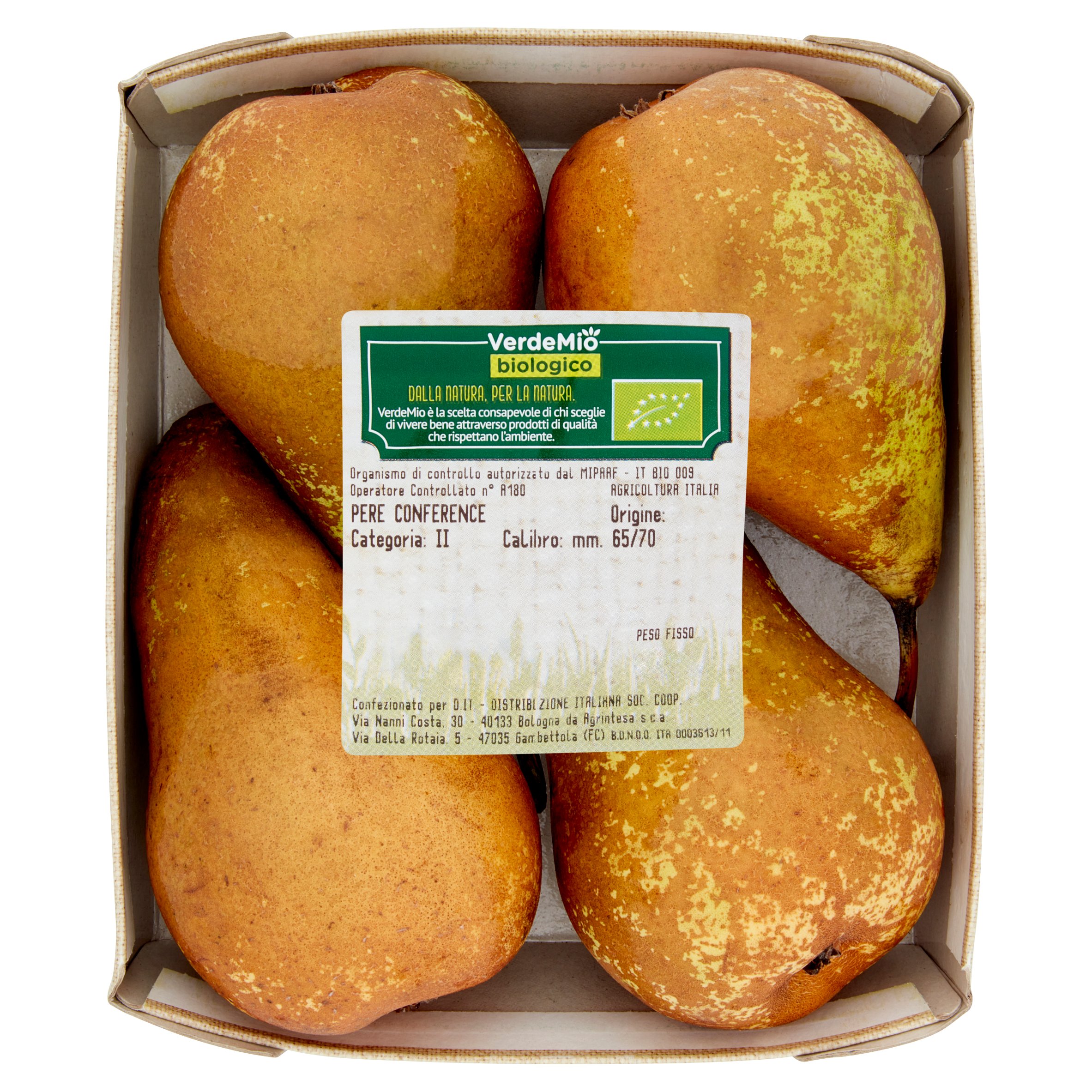VerdeMio Pere Conference biologico 600 g