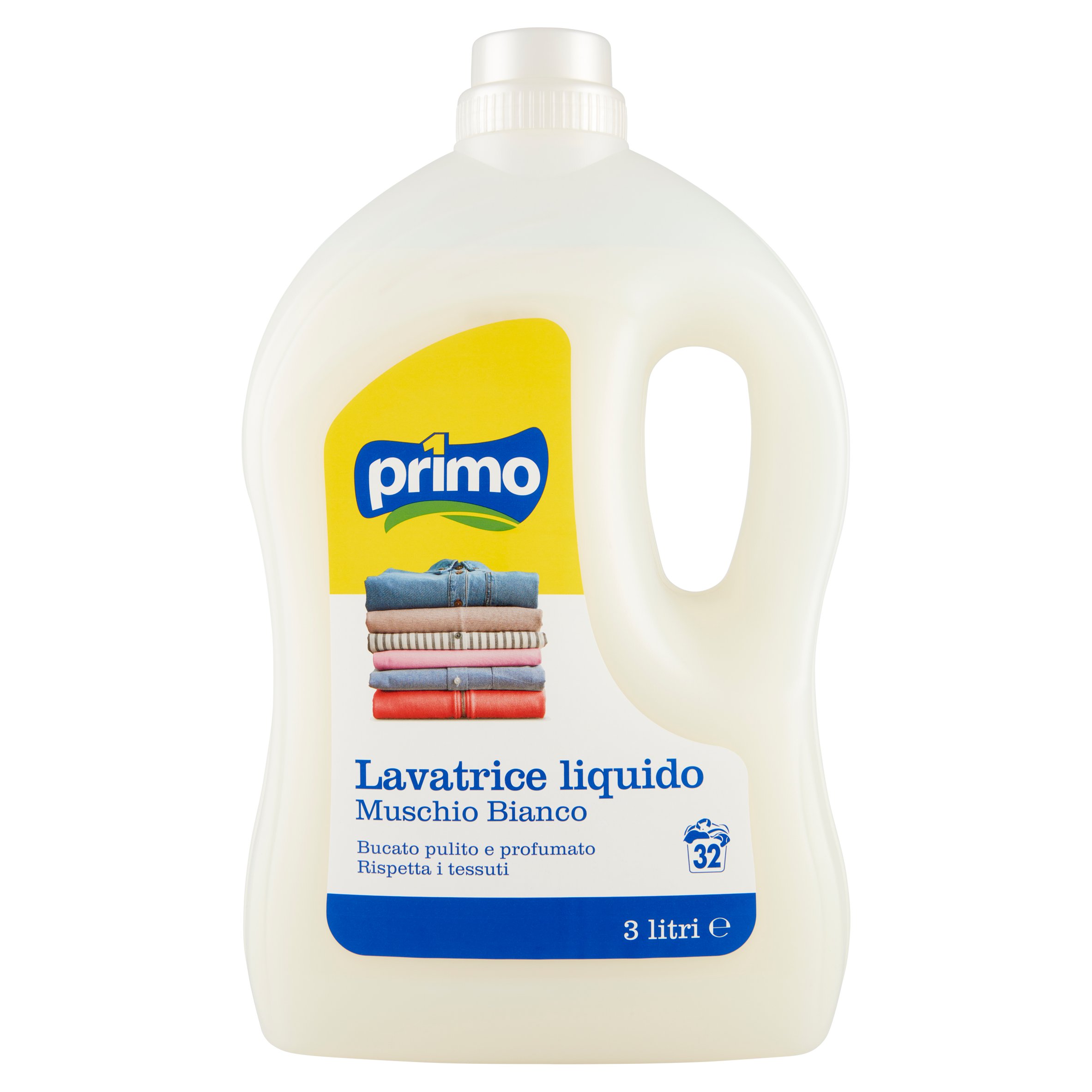 Primo Lavatrice liquido Muschio Bianco 3 litri