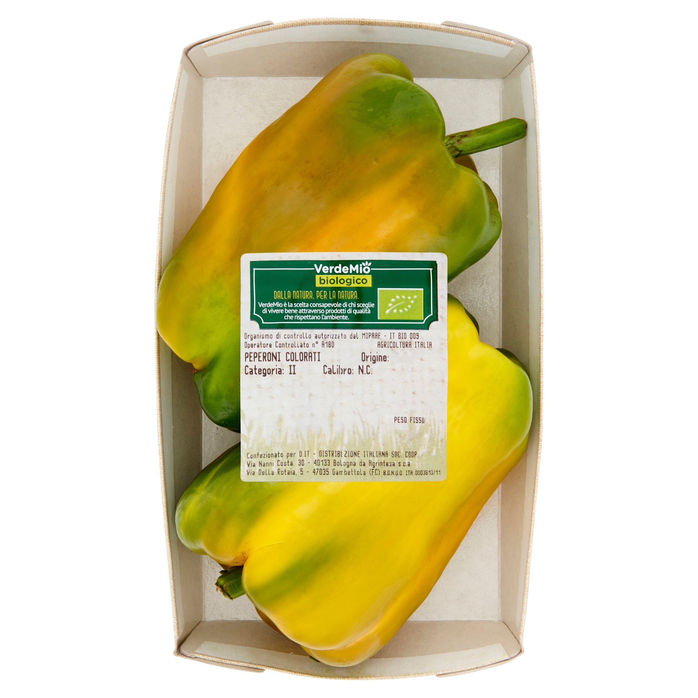 VerdeMio Peperoni Colorati biologico 500 g