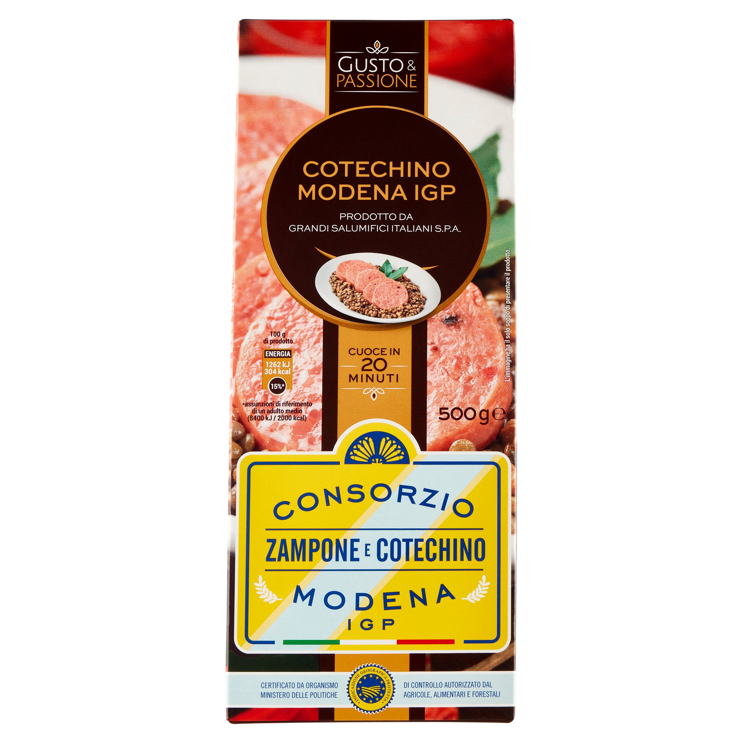 Gusto & Passione Cotechino Modena IGP 500 g