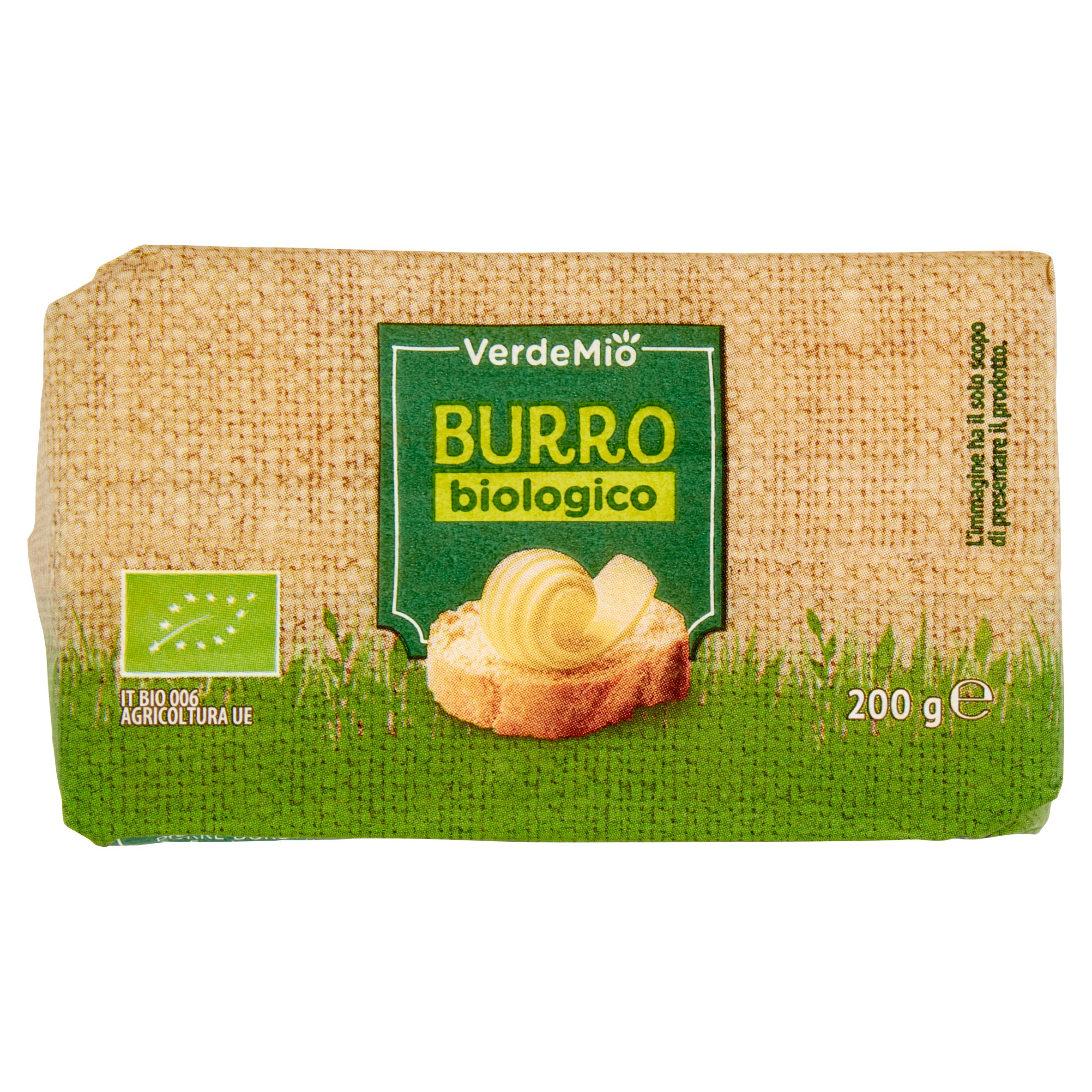 VerdeMio Burro biologico 200 g