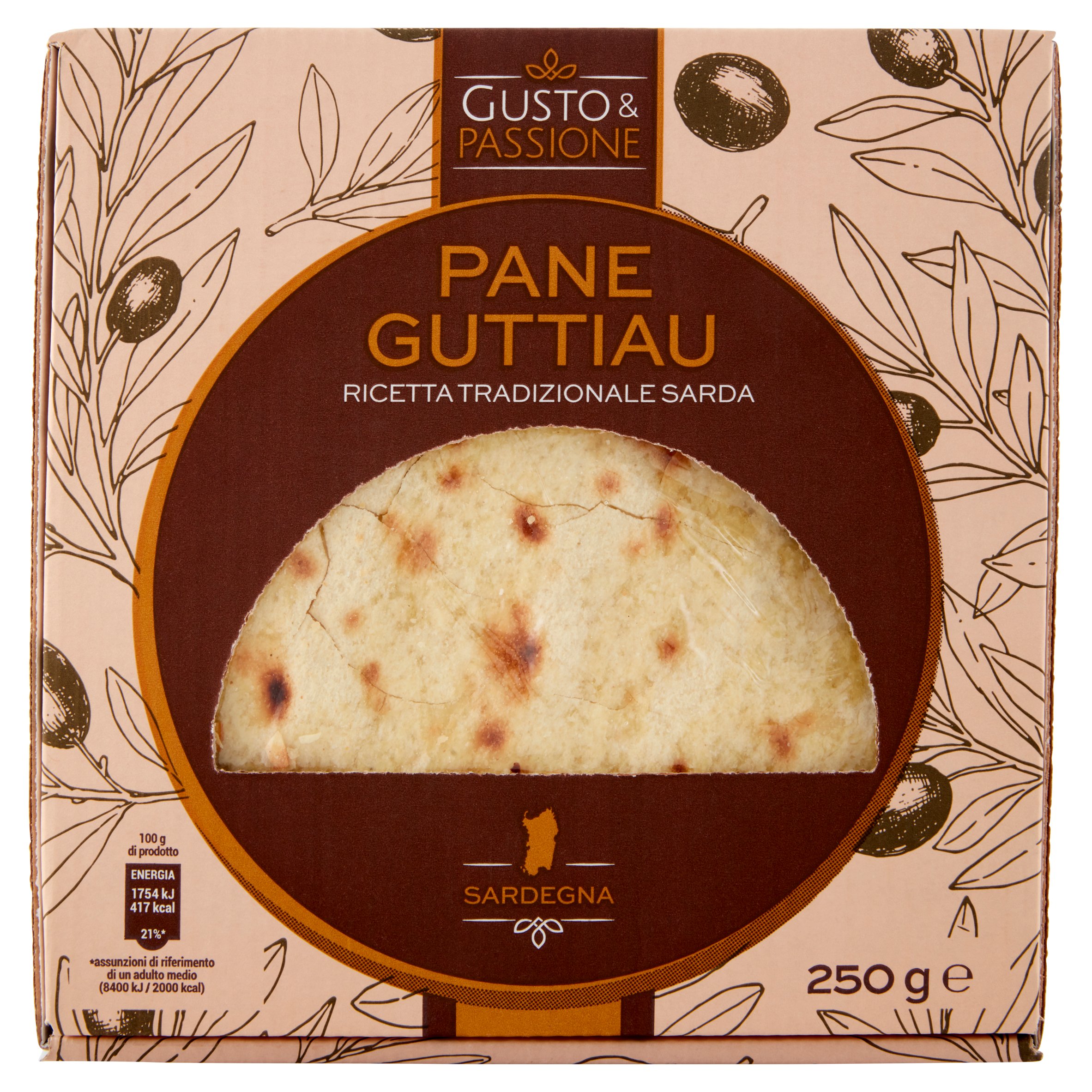 Gusto & Passione Pane Guttiau 250 g