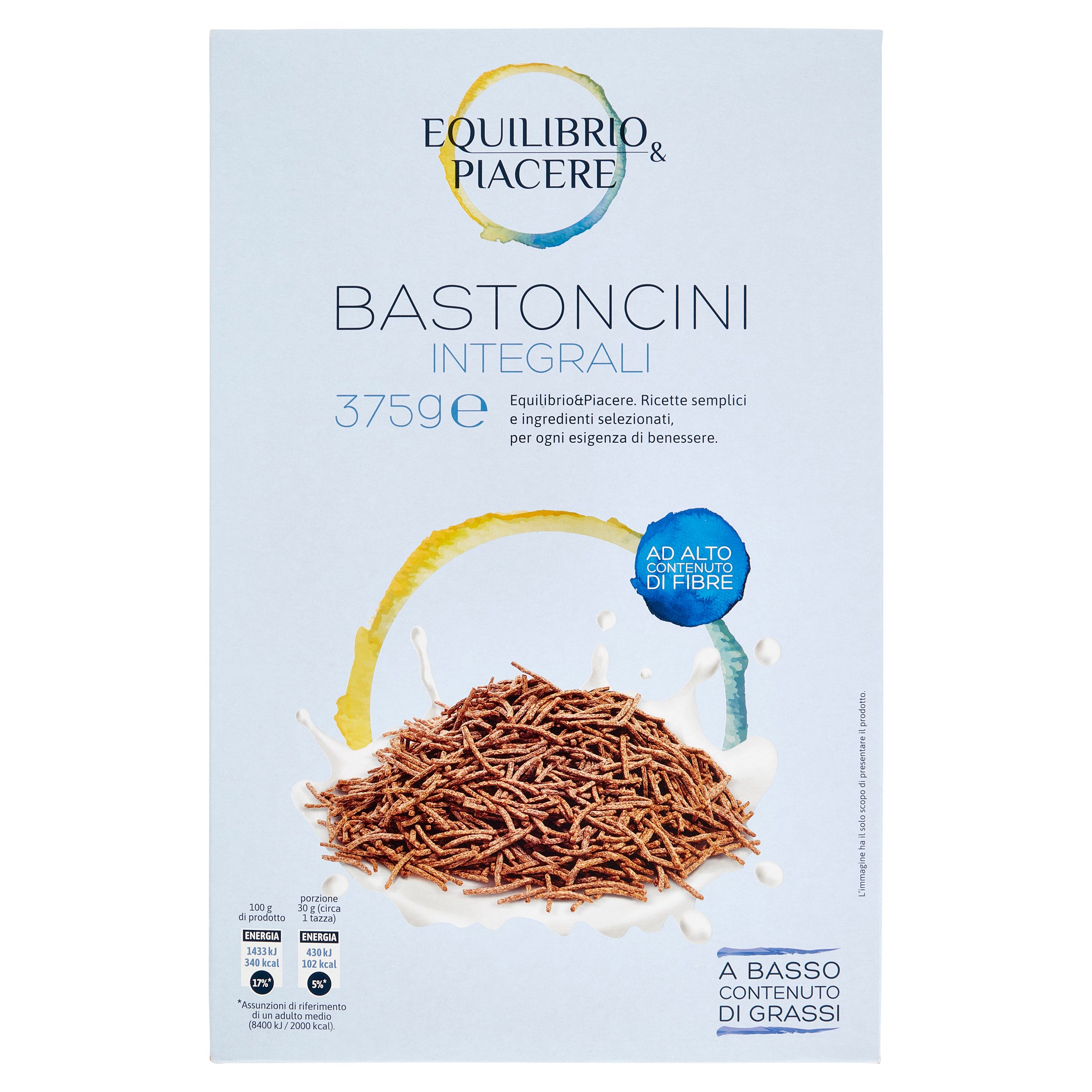 Equilibrio & Piacere Bastoncini Integrali 375 g