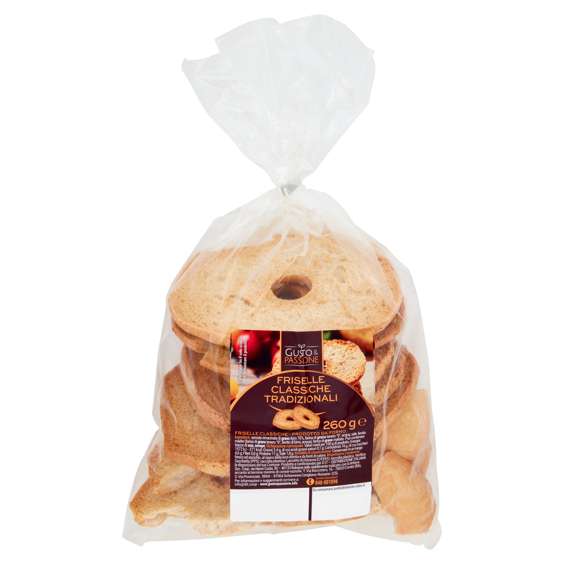 Gusto & Passione Friselle Classiche Tradizionali 260 g