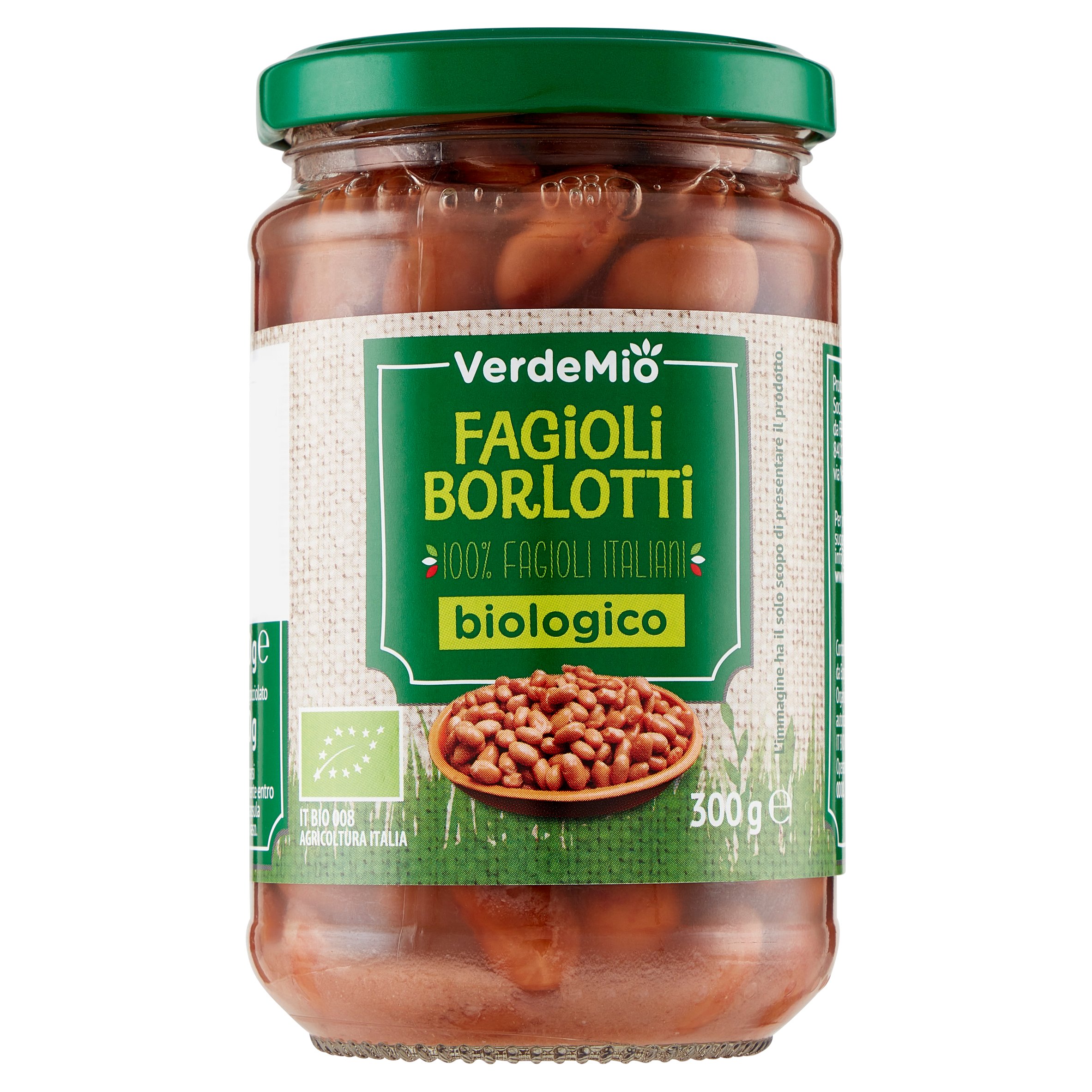 VerdeMio Fagioli Borlotti biologico 300 g