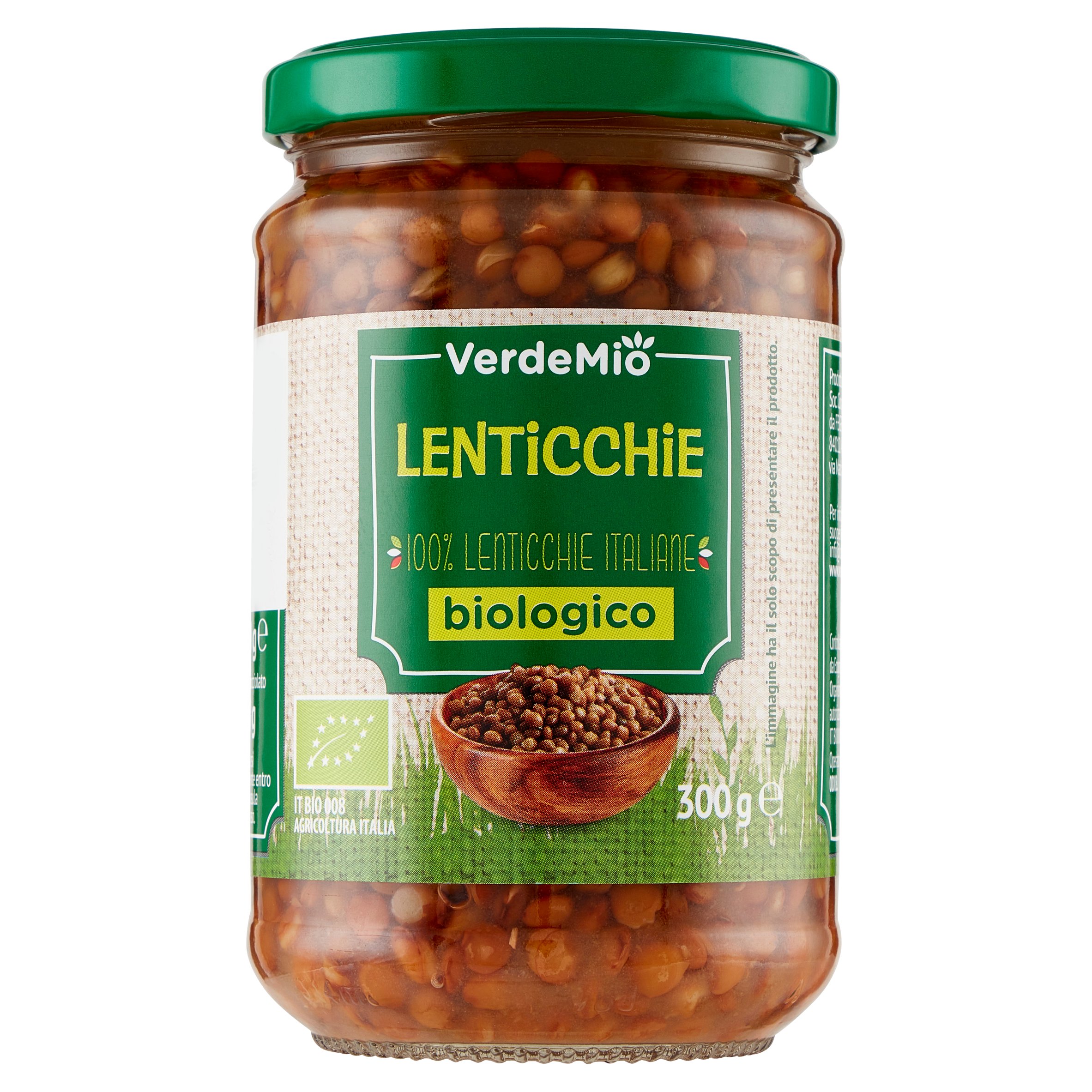 VerdeMio Lenticchie biologico 300 g