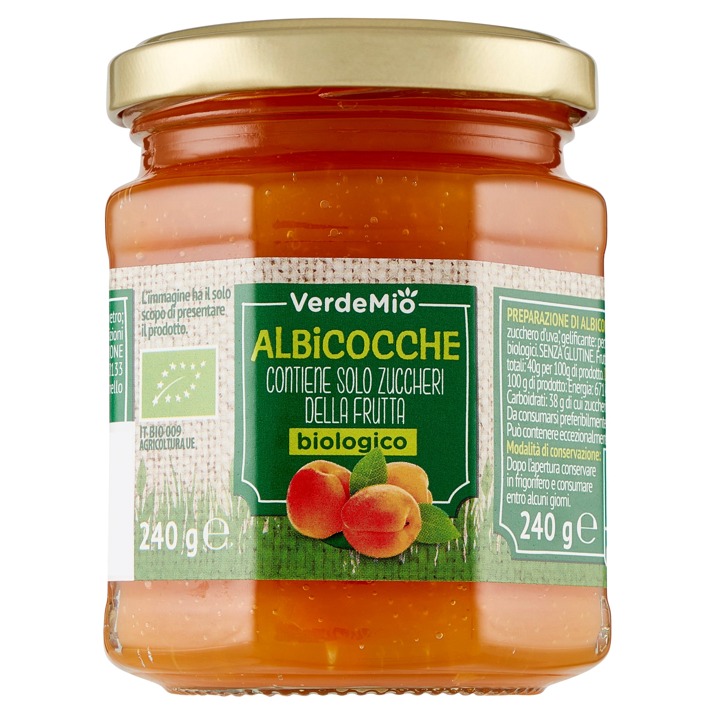 VerdeMio Albicocche biologico 240 g