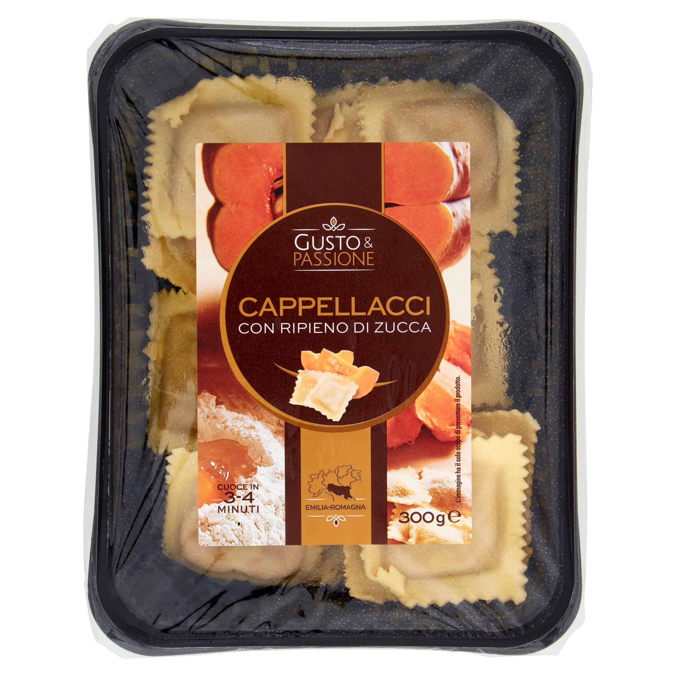 Gusto & Passione Cappellacci con Ripieno di Zucca 300 g