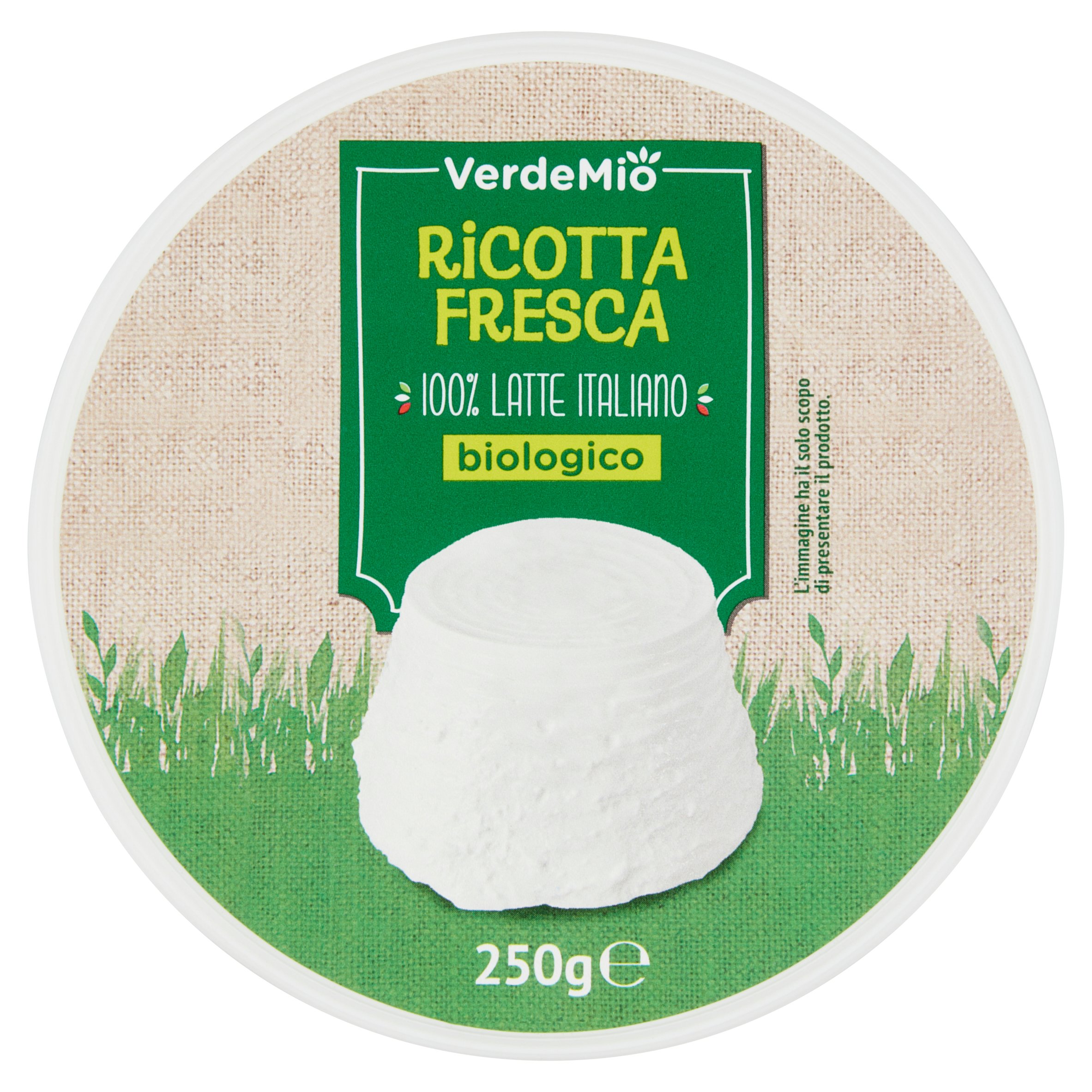 VerdeMio Ricotta Fresca biologico 250 g