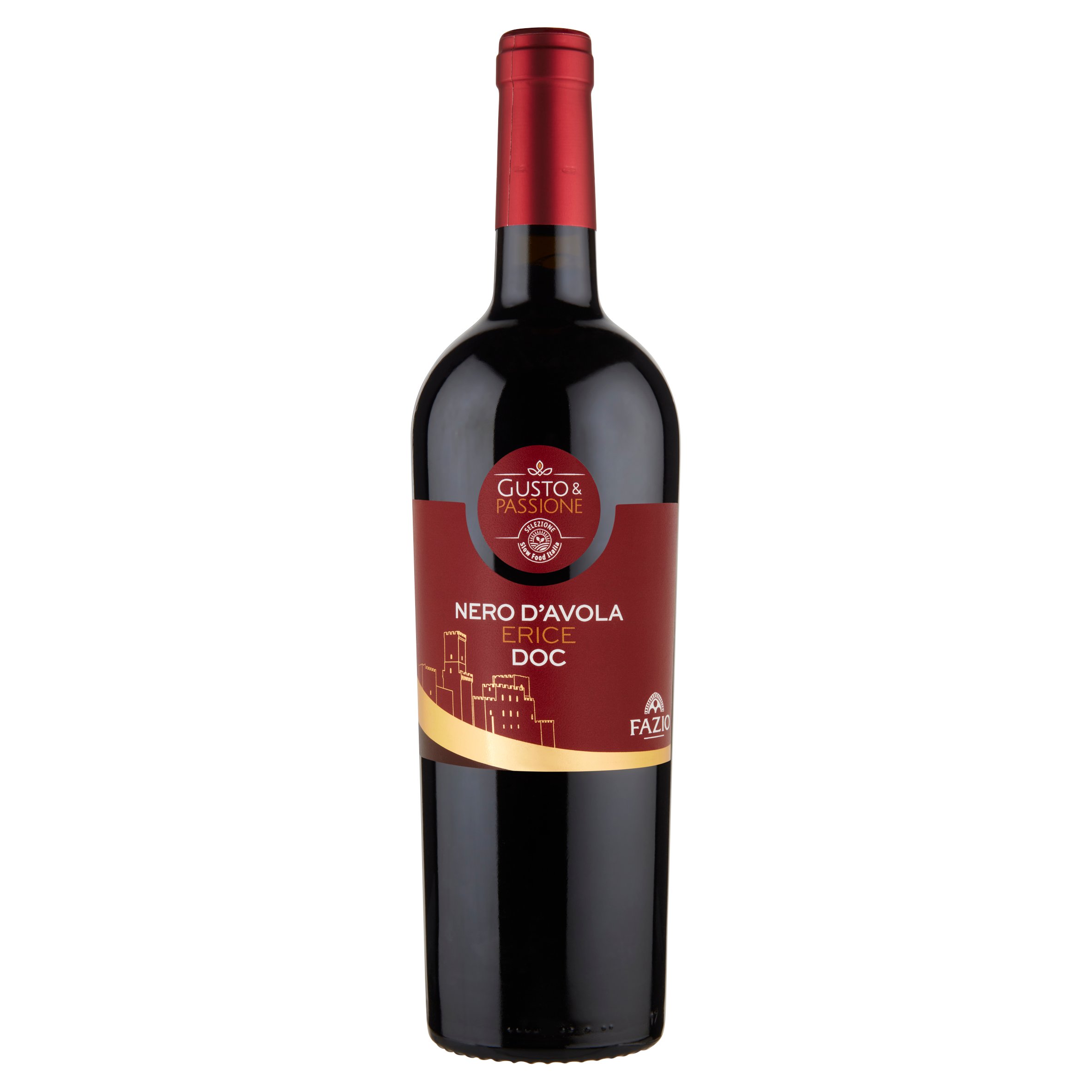 Gusto & Passione Selezione Slow Food Italia Nero d’Avola Erice DOC 75 cl