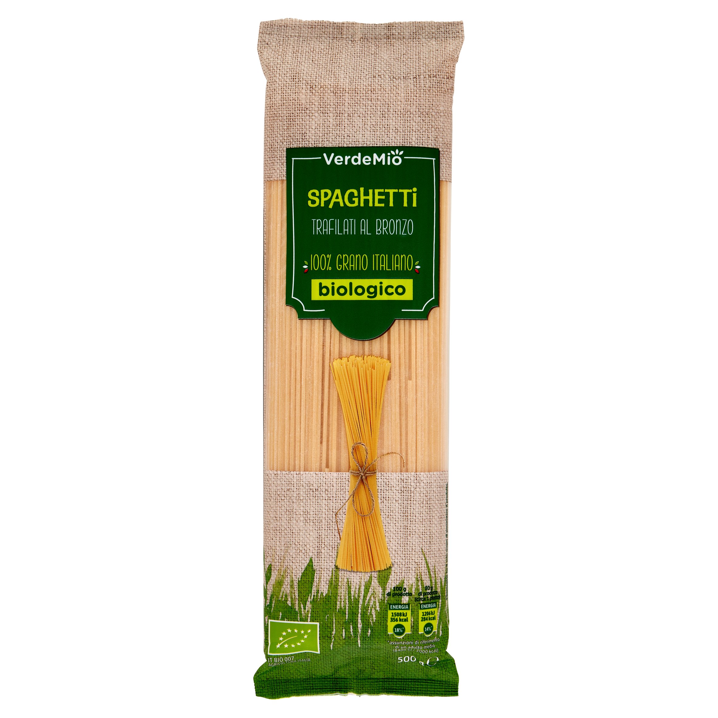 VerdeMio Spaghetti biologico 500 g