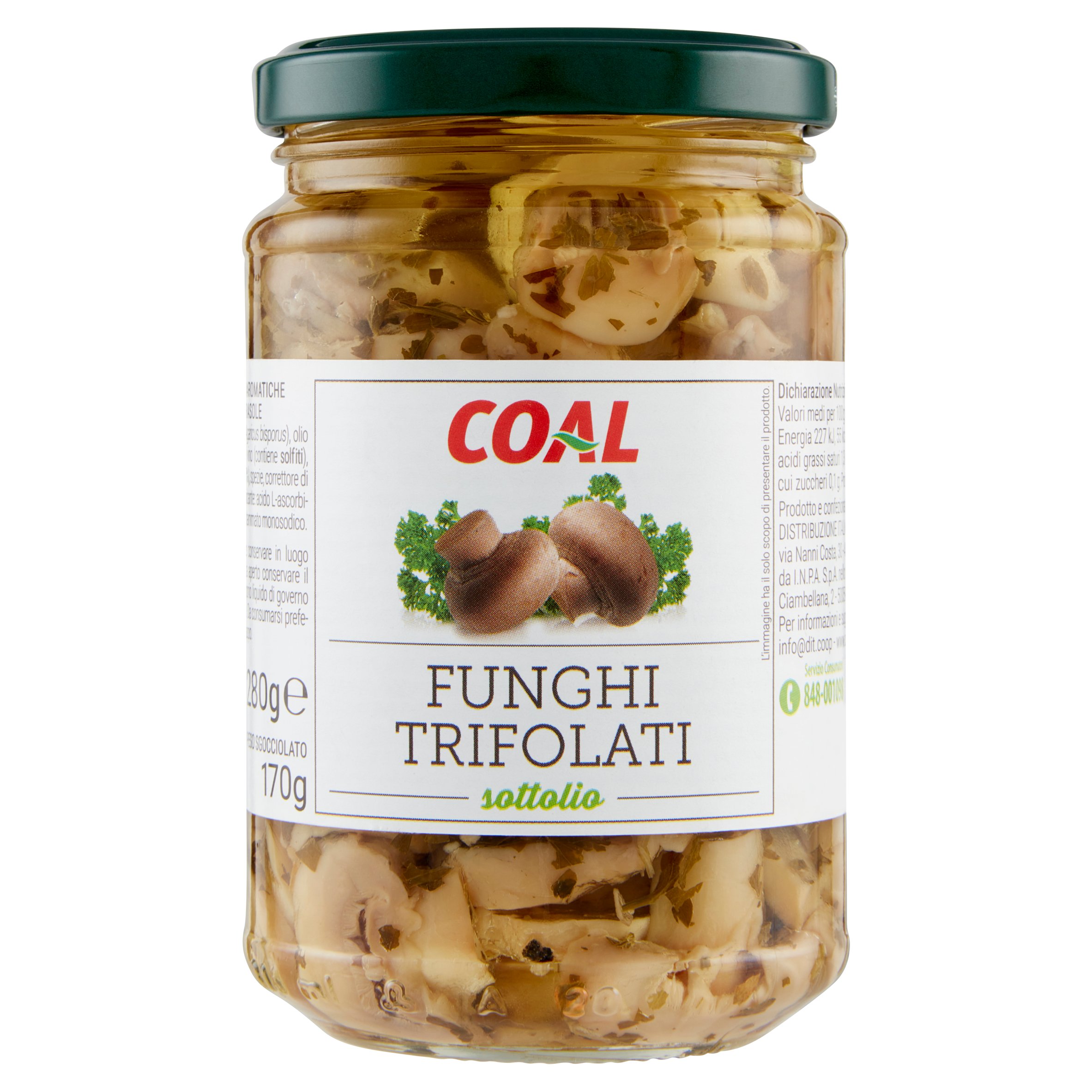 Coal Funghi Trifolati sottolio 280 g