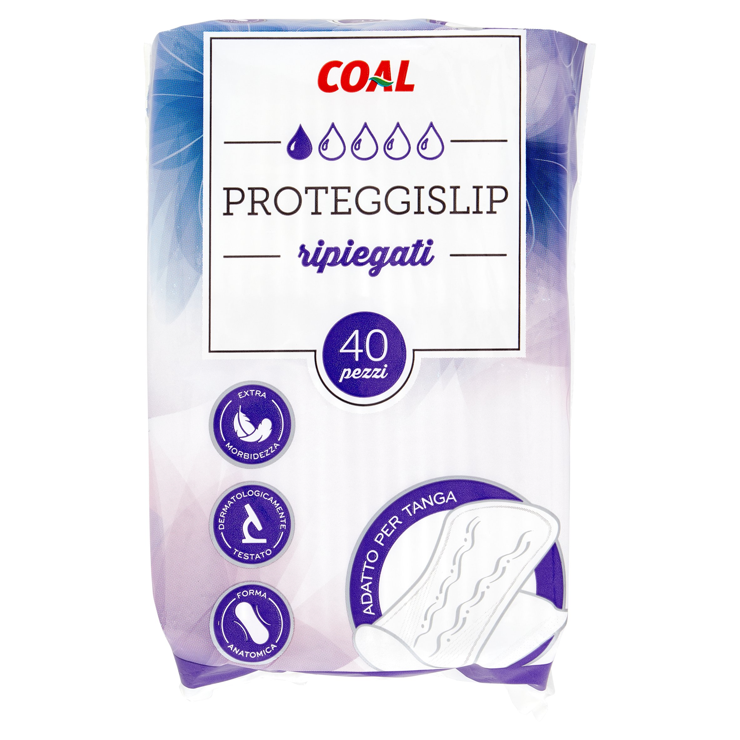 Coal Proteggislip ripiegati 40 pz