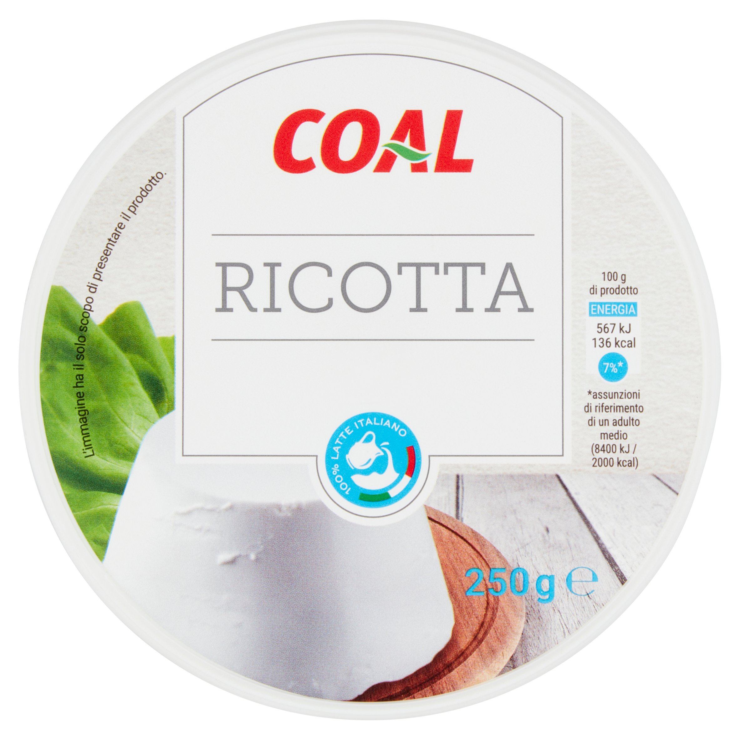 Coal Ricotta 250 g