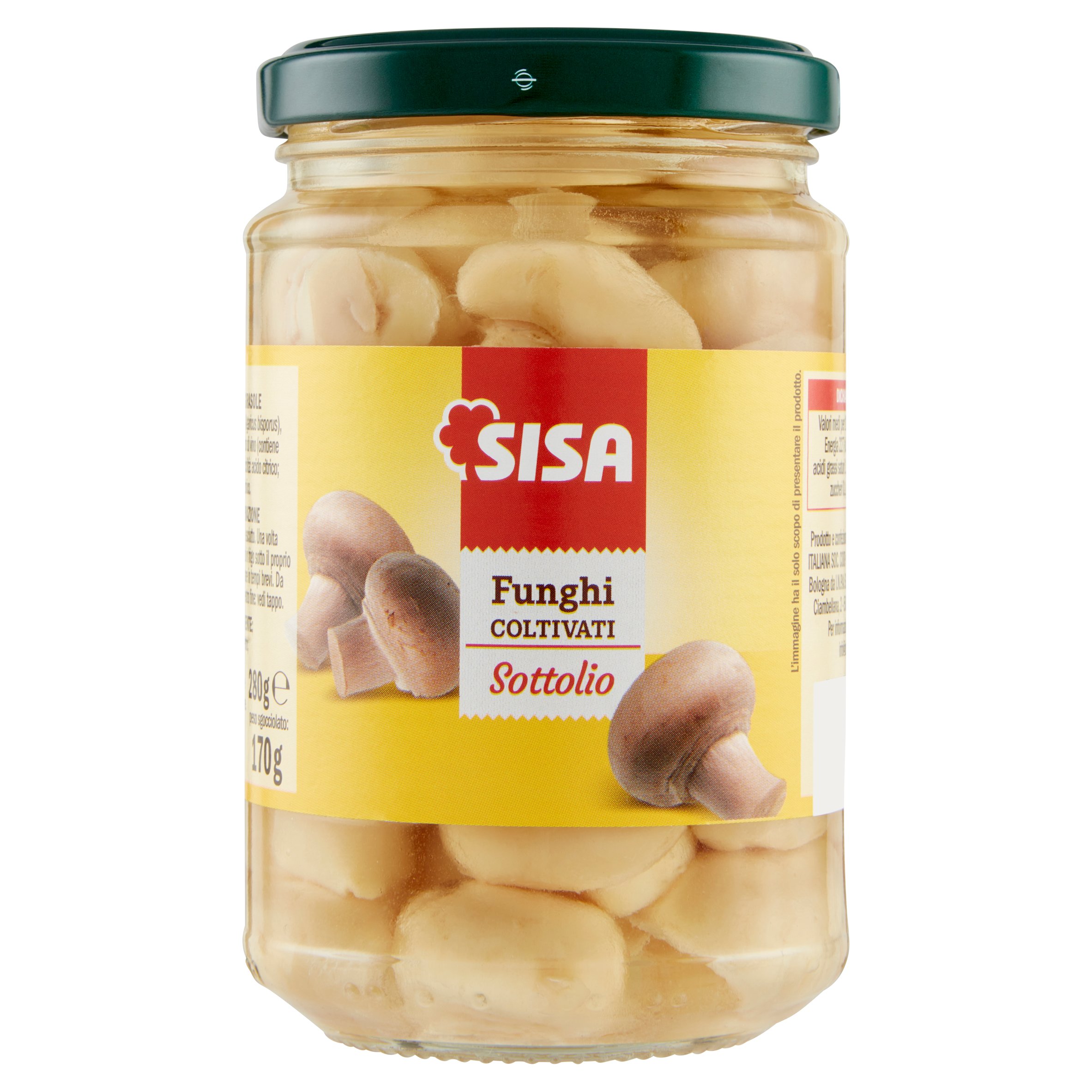 Sisa Funghi Coltivati Sottolio 280 g