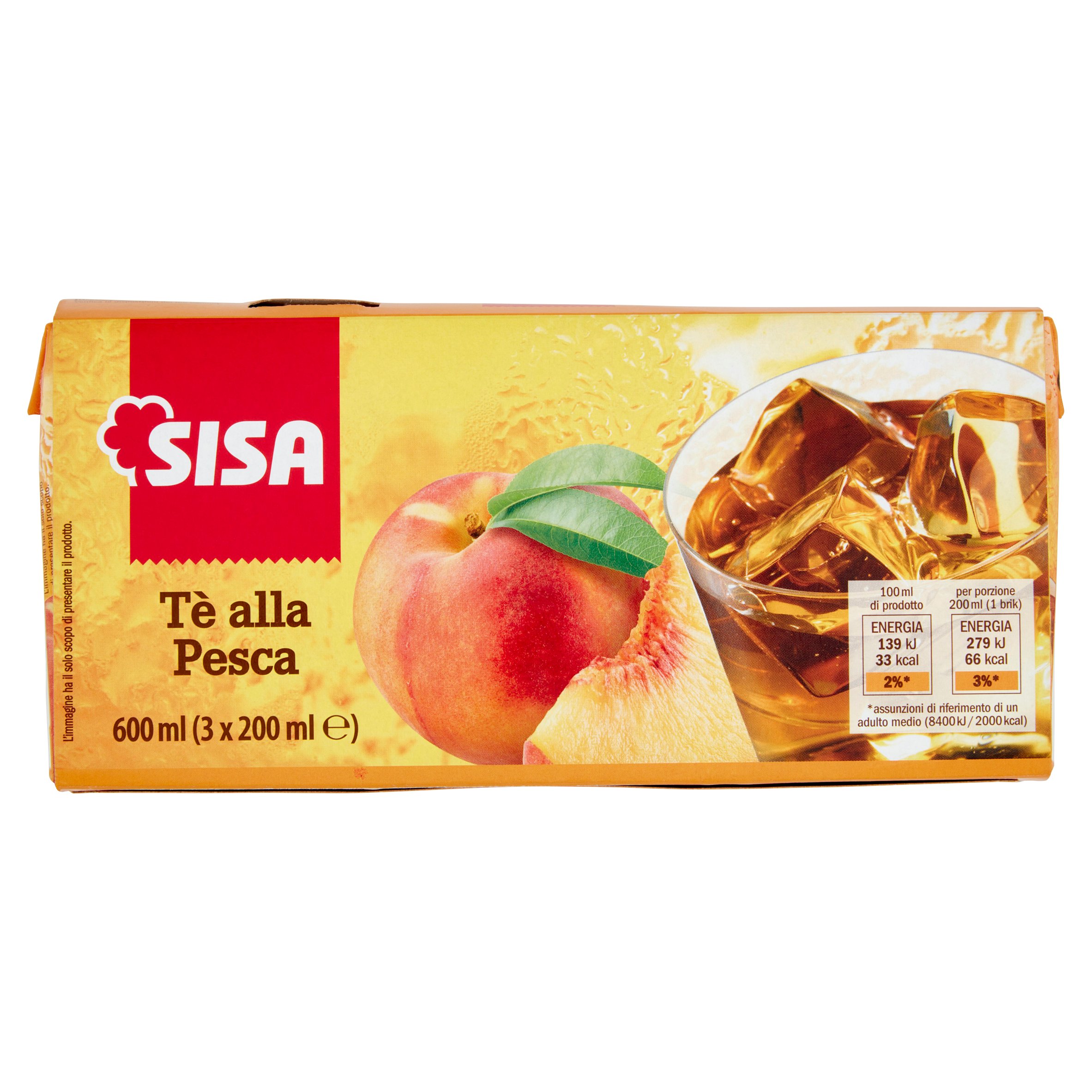 Sisa Tè alla Pesca 3 x 200 ml