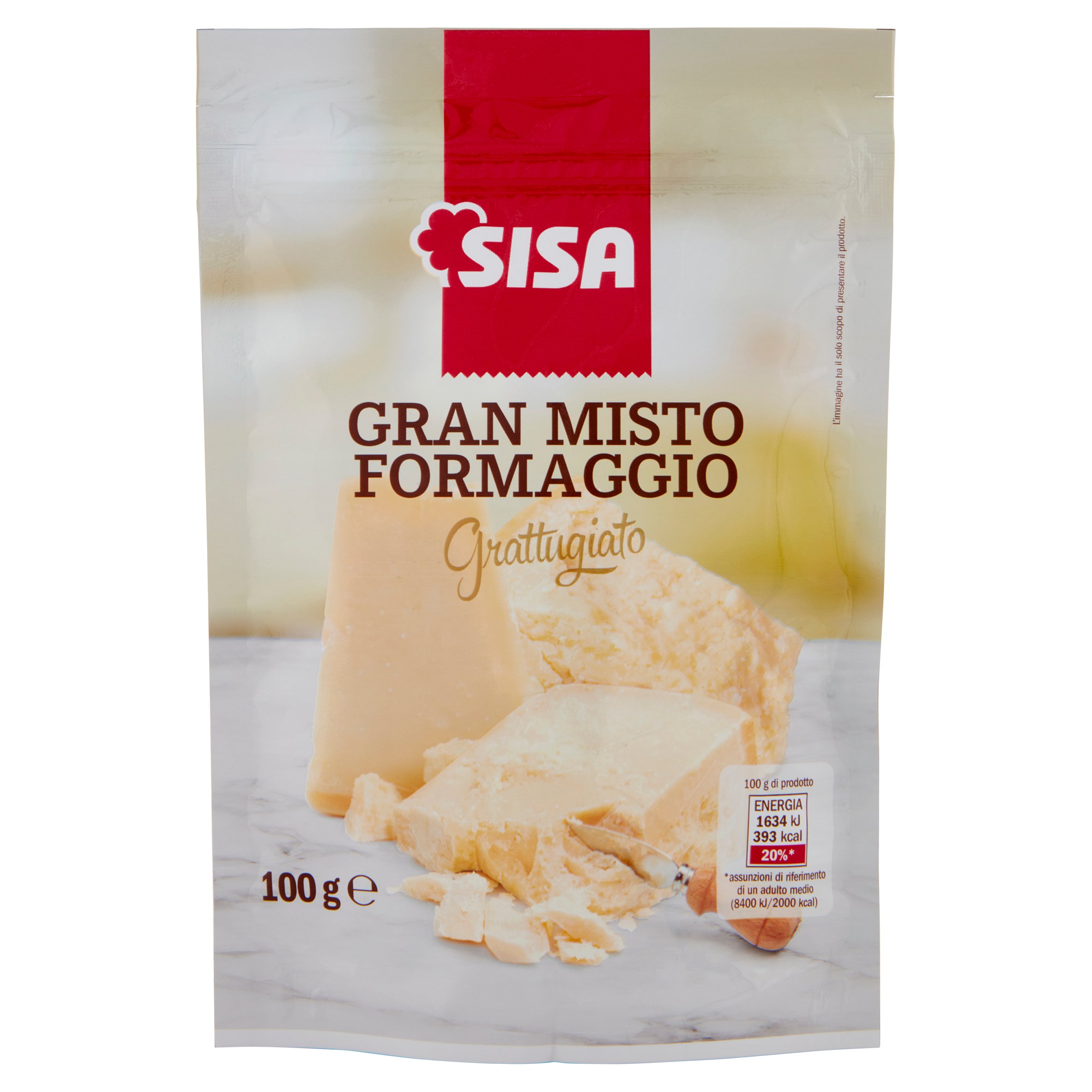 Sisa Gran Misto Formaggio Grattugiato 100 g