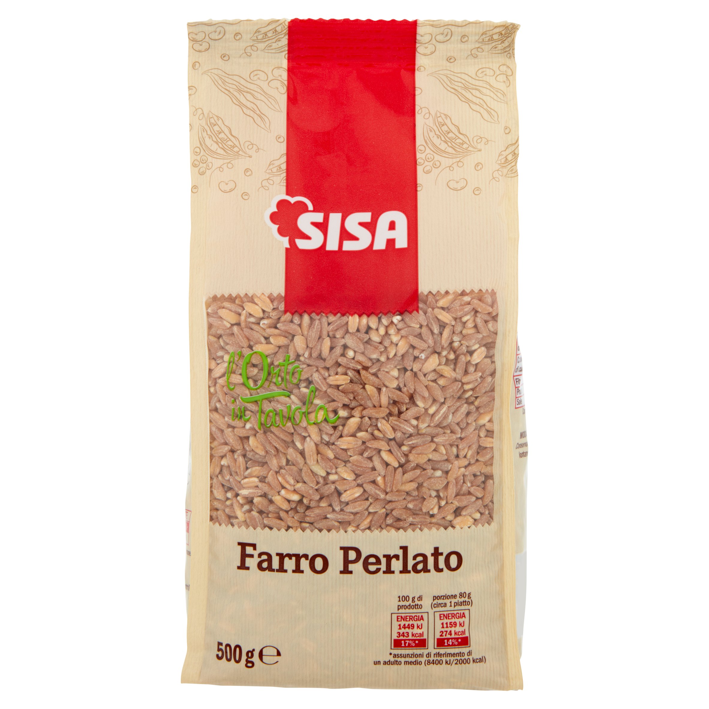 Sisa l’Orto in Tavola Farro Perlato 500 g