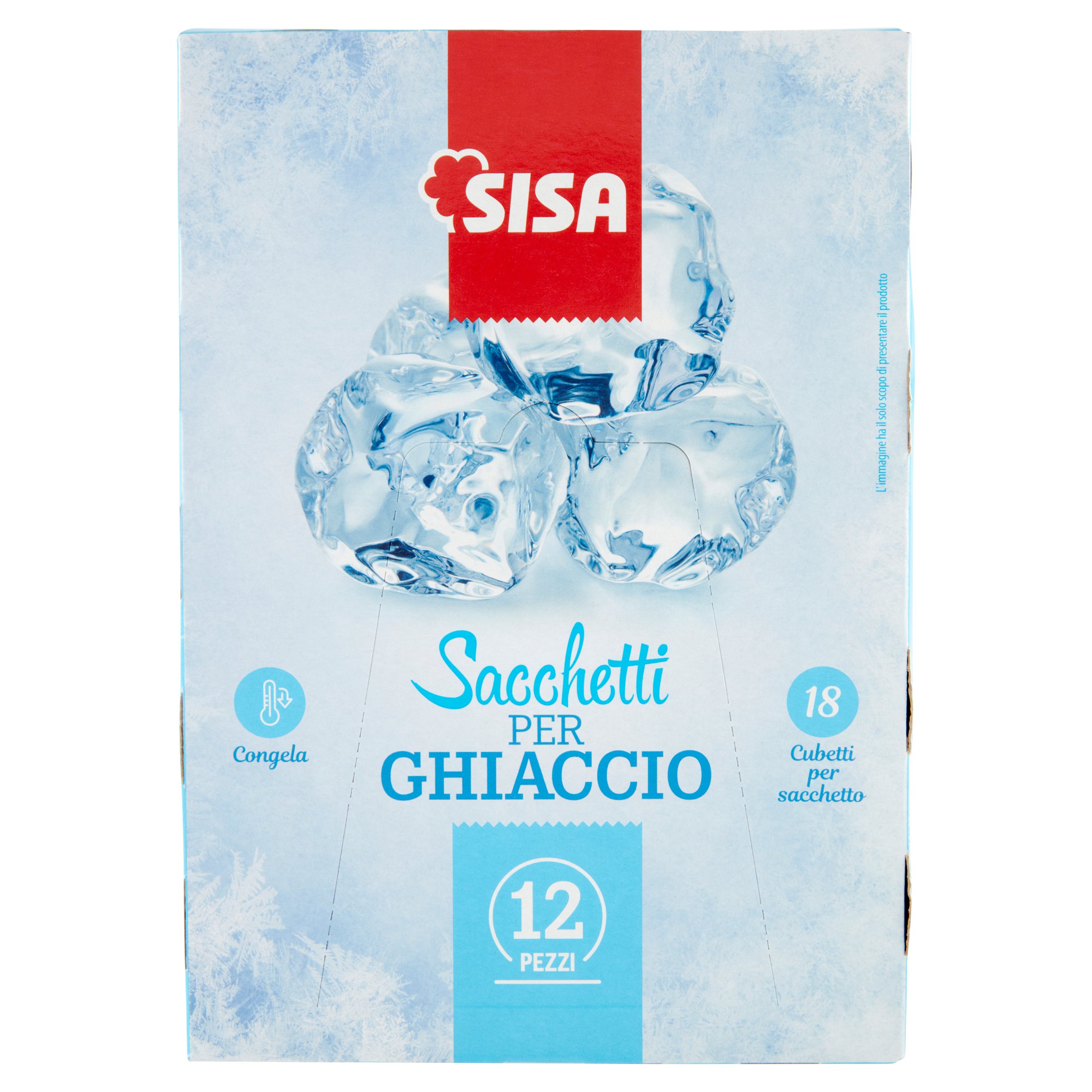 Sisa Sacchetti per Ghiaccio 12 pz