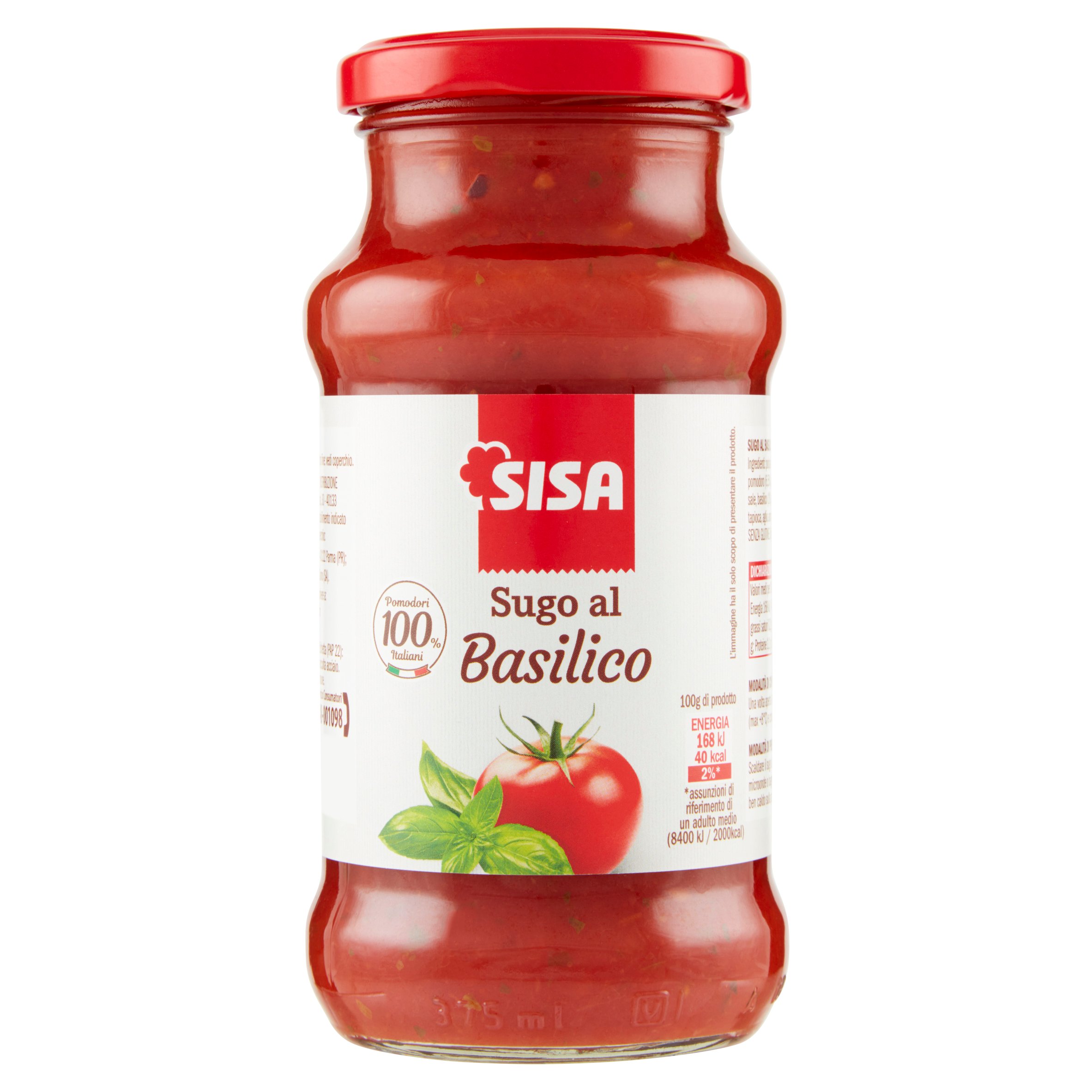 Sisa Sugo al Basilico 350 g