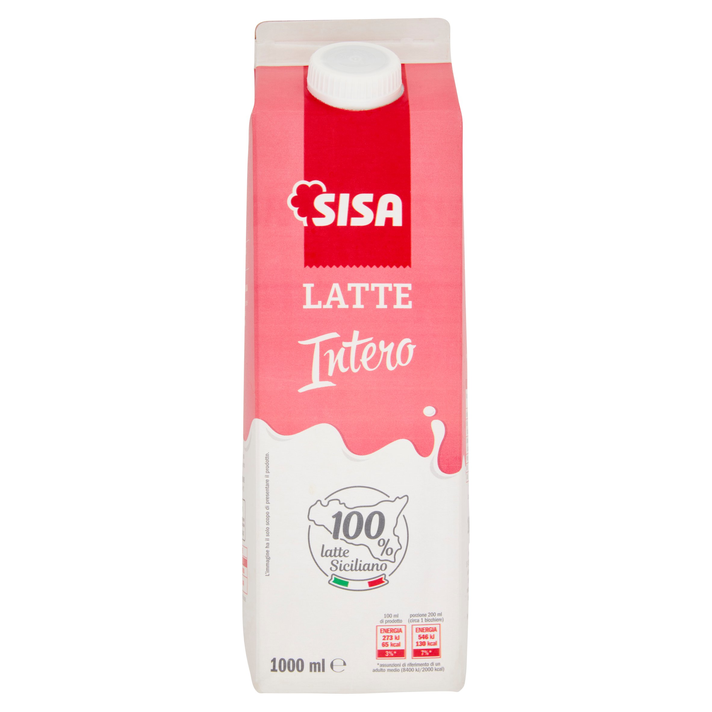 Sisa Latte Intero 1000 ml