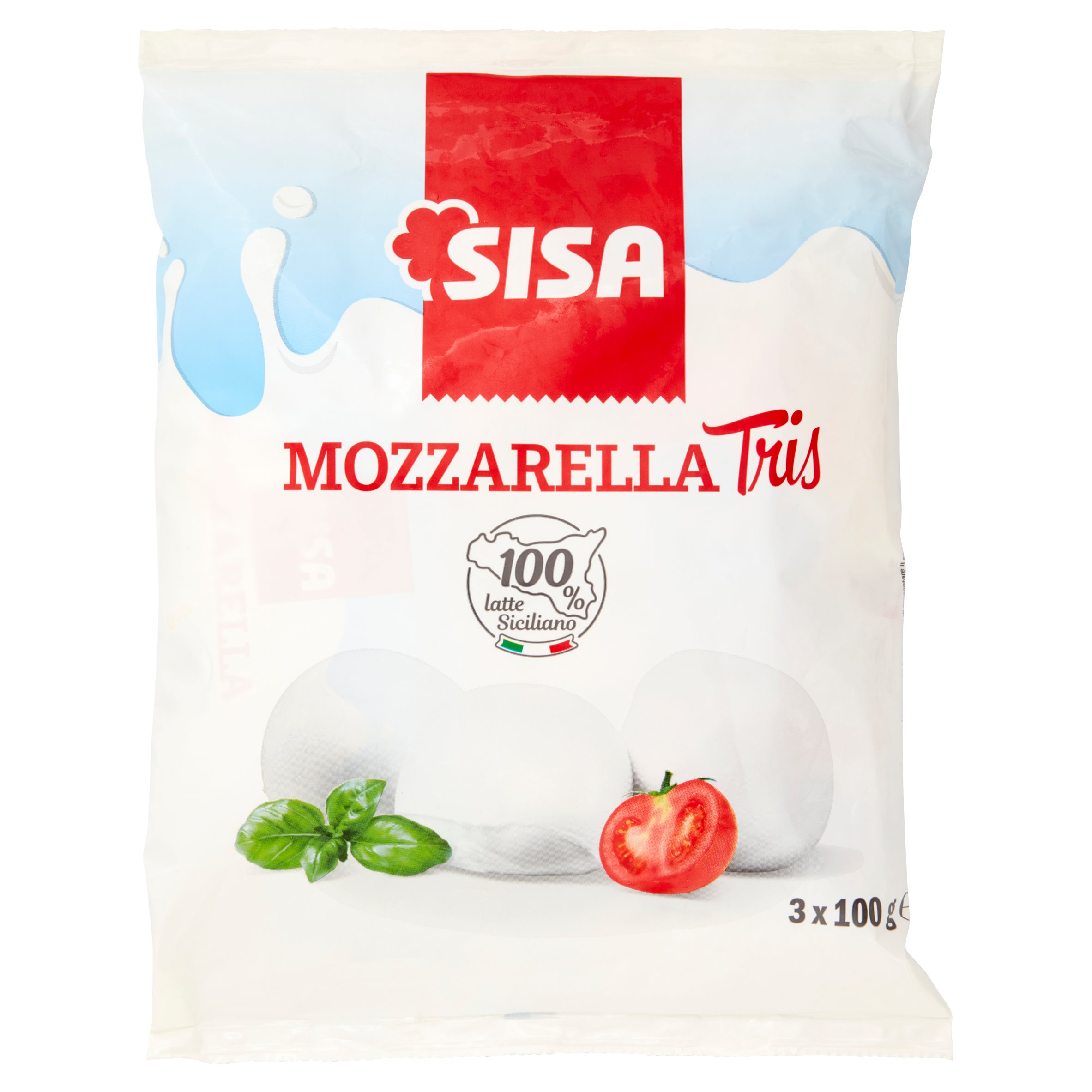 Sisa Mozzarella Tris 3 x 100 g