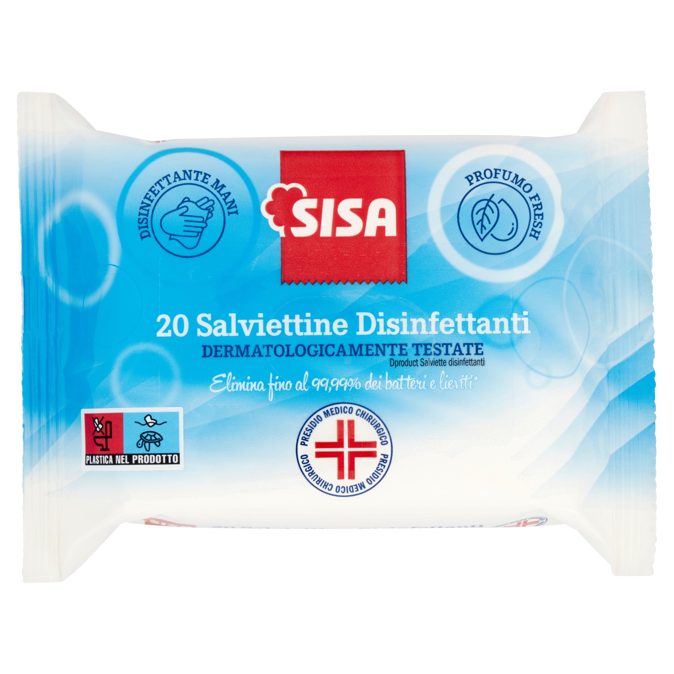 Sisa Salviettine Disinfettanti 20 pz