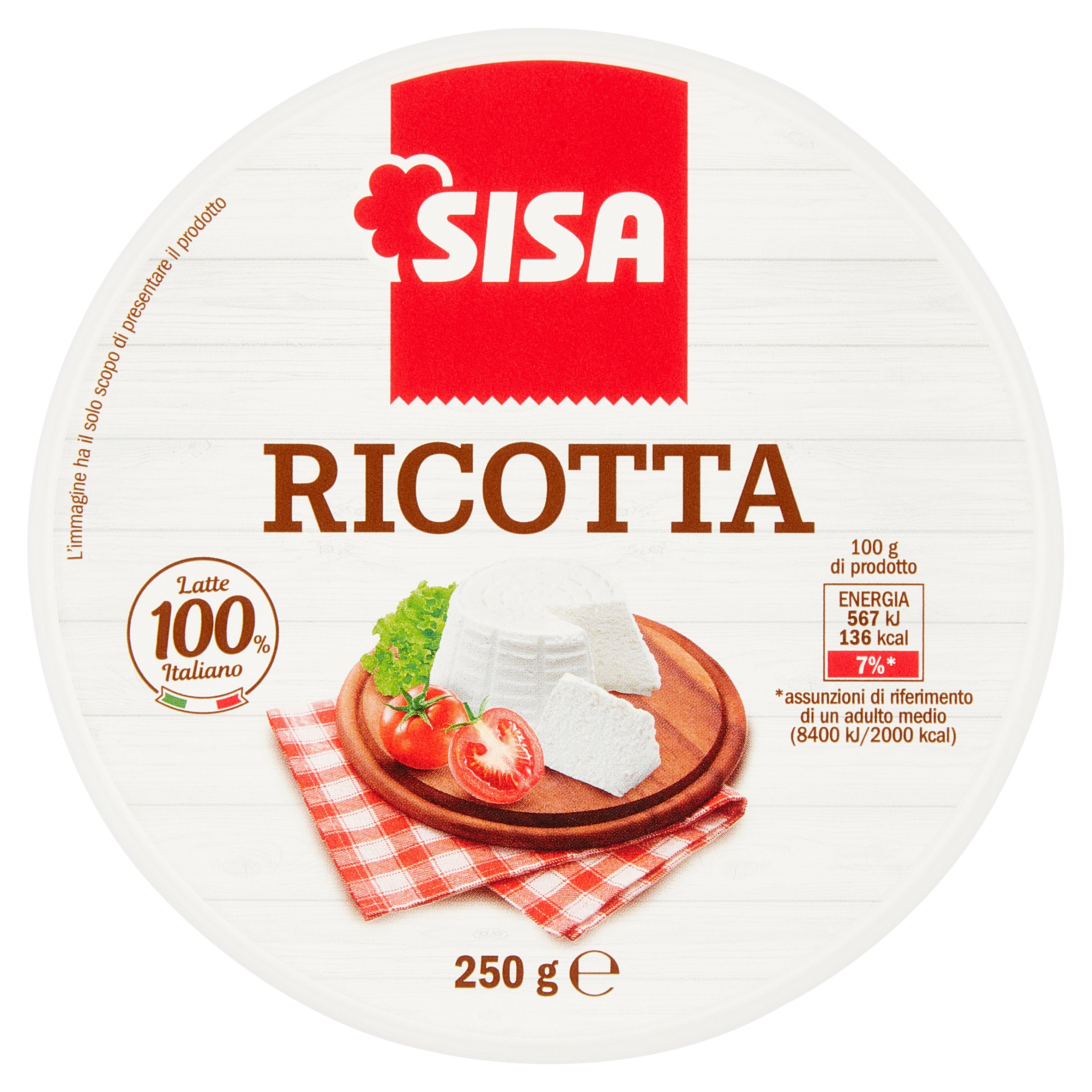 Sisa Ricotta 250 g