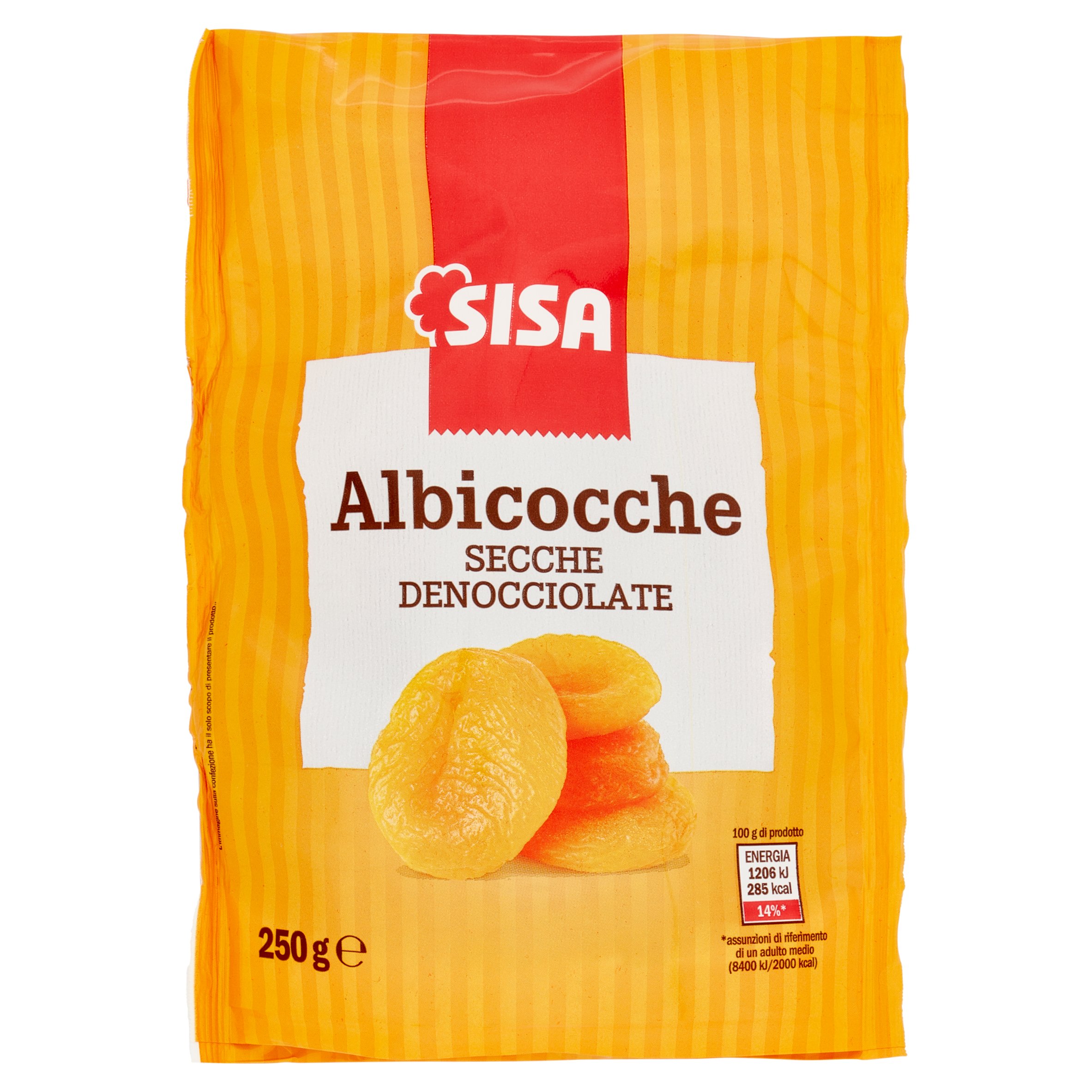 Sisa Albicocche Secche Denocciolate 250 g
