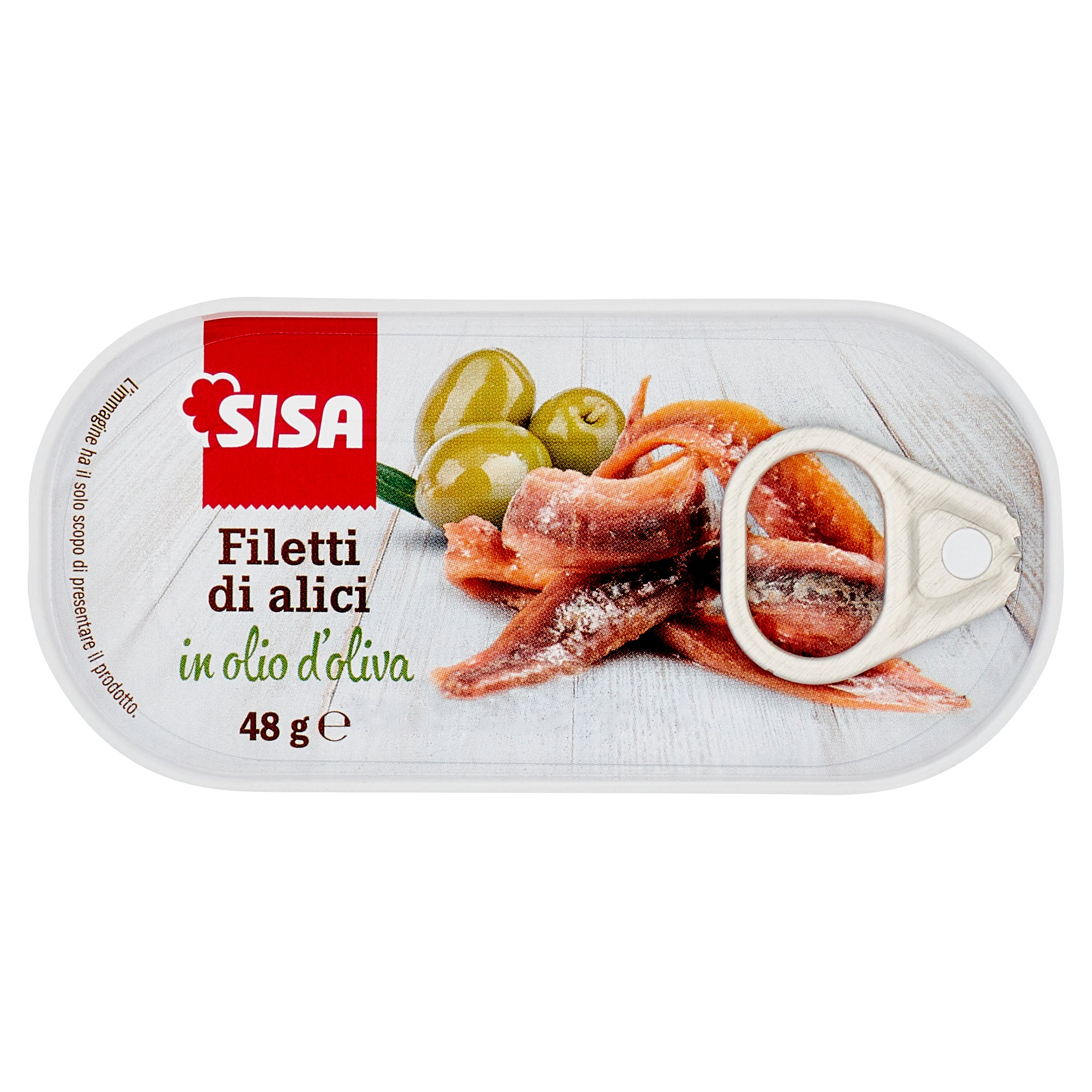 Sisa Filetti di alici in olio d’oliva 48 g