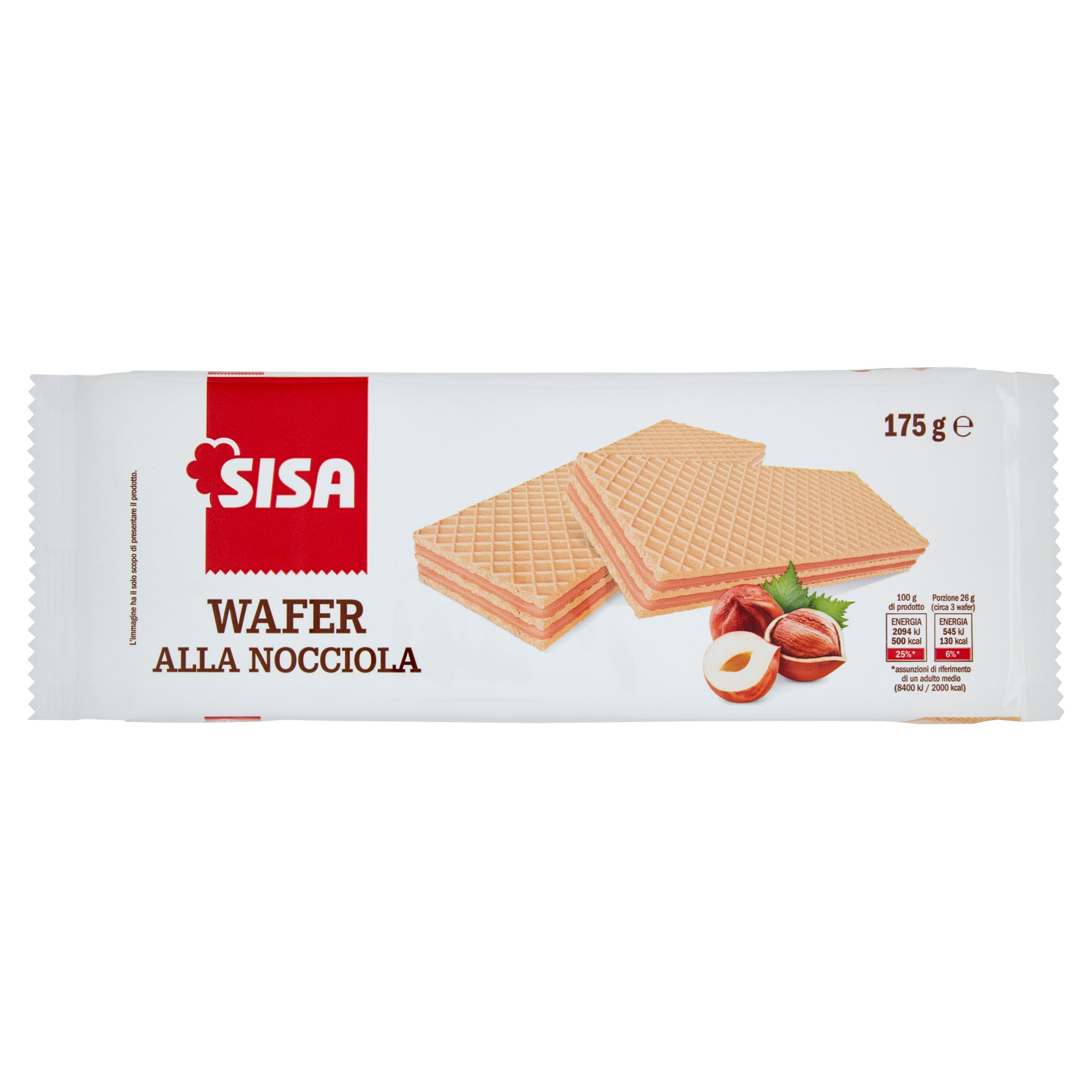 Sisa Wafer alla Nocciola 175 g