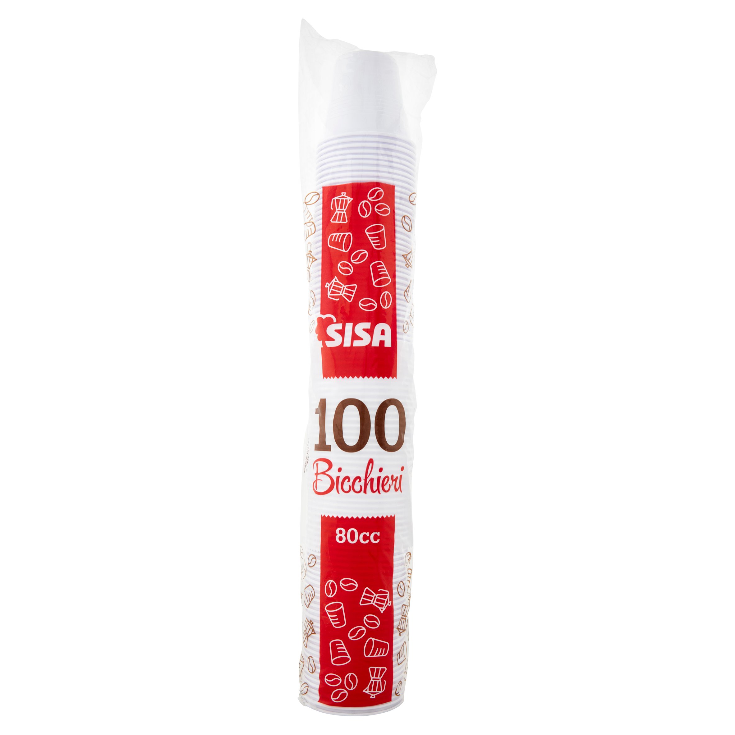 Sisa Bicchieri 80cc 100 pz