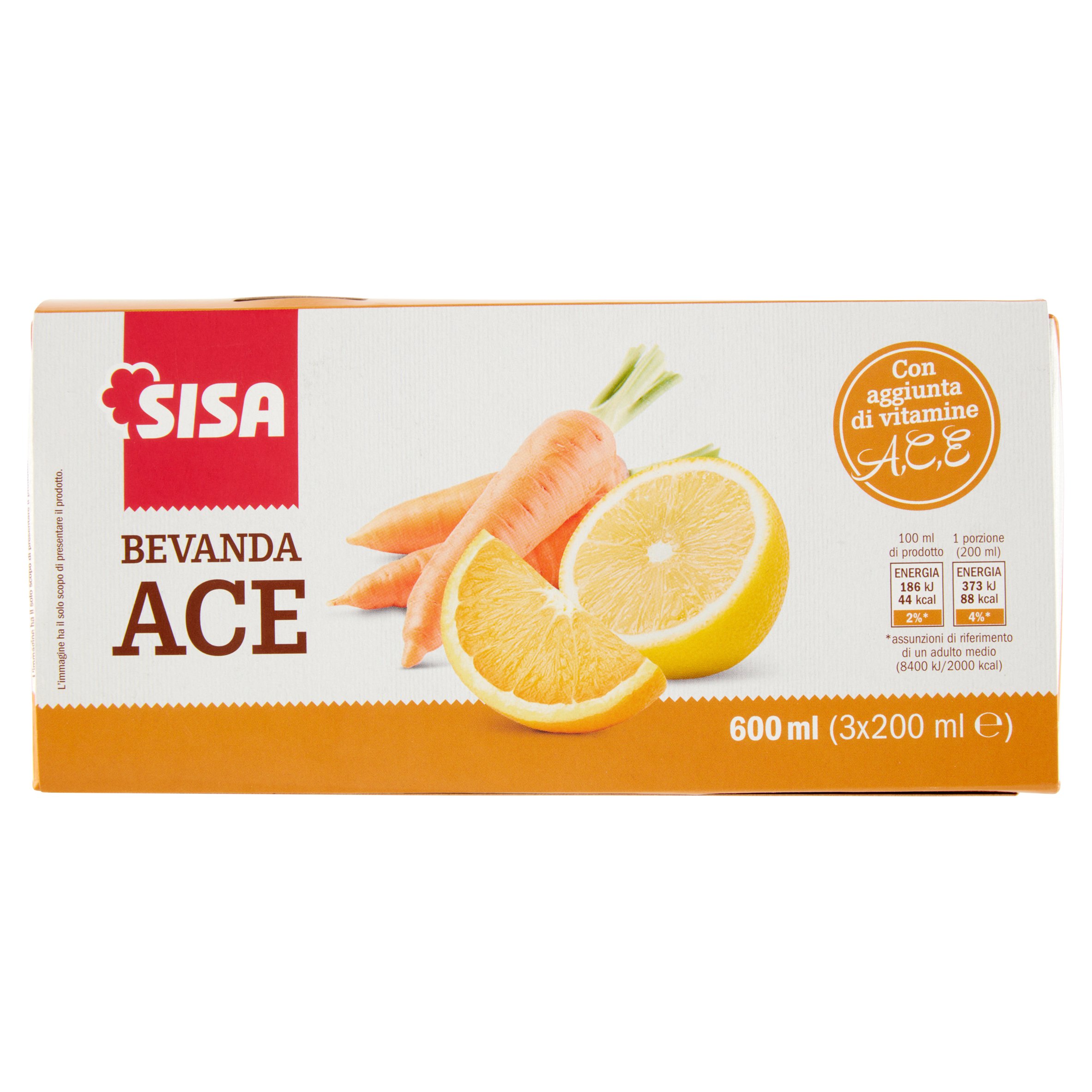Sisa Bevanda ACE 3 x 200 ml