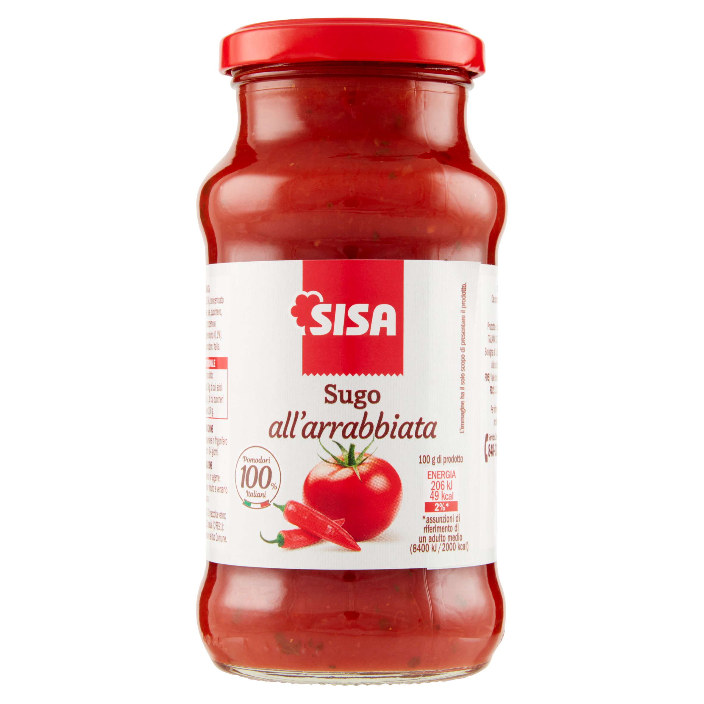 Sisa Sugo all’arrabbiata 350 g